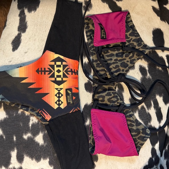 Leopard Print Bikini Set - Picture 2 of 4